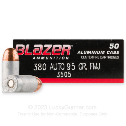 Image 1 of Blazer .380 Auto (ACP) Ammo