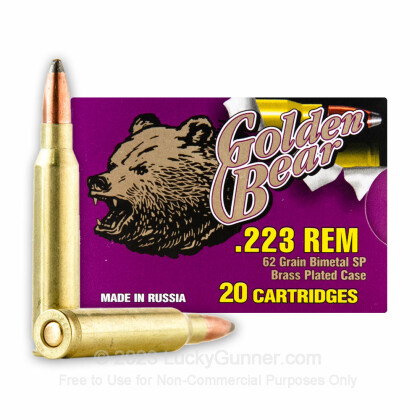 Image 2 of Golden Bear .223 Remington Ammo