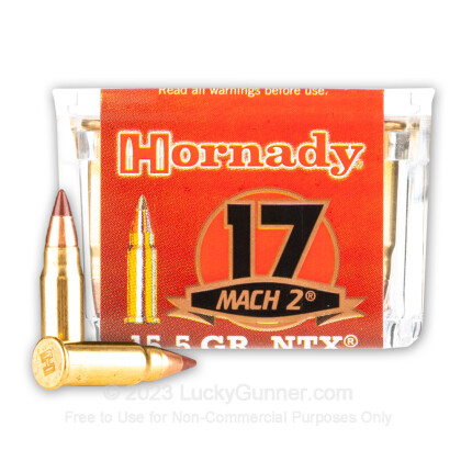 Image 2 of Hornady .17 HM2 (Mach 2) Ammo
