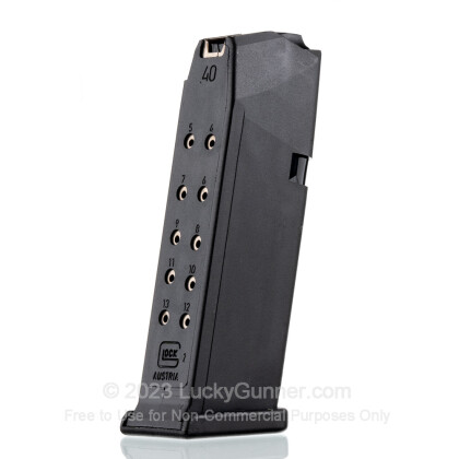 Large image of Factory Glock 40 S&W G23 13 Round Generation 4 Magazine For Sale - 13 Rounds