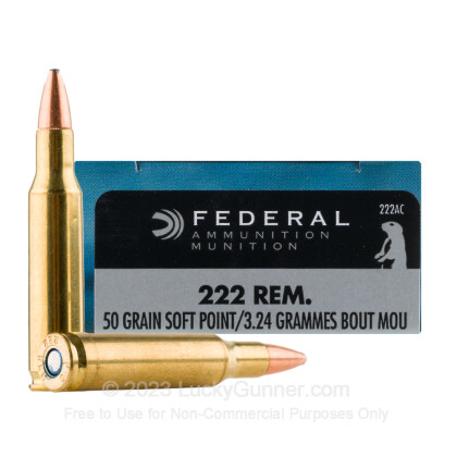 Image 1 of Federal .222 Remington Ammo