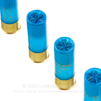 Large image of 12 Gauge Ammo - Fiocchi Little Rino 2-3/4" #7.5 Shot - 250 Rounds