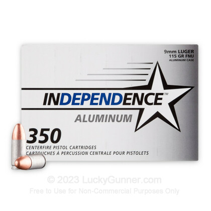 Image 1 of Independence 9mm Luger (9x19) Ammo