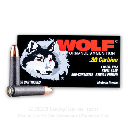 Image 2 of Wolf 30 Carbine Ammo