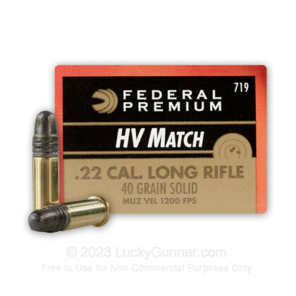 Image 1 of Federal .22 Long Rifle (LR) Ammo