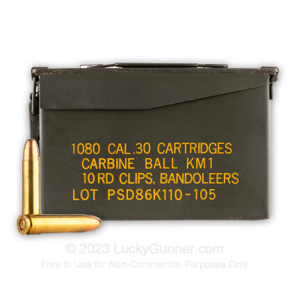 Image 2 of Military Surplus 30 Carbine Ammo