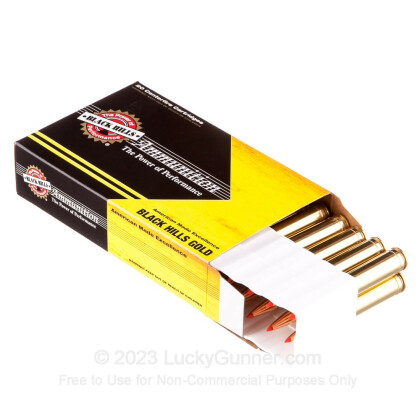 Large image of Cheap 7mm Rem Mag Ammo For Sale - 162 Grain A-Max Polymer Tip Ammunition in Stock by Black Hills Gold - 20 Rounds