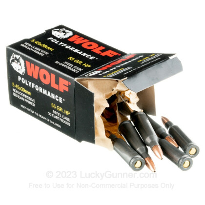 Image 3 of Wolf 5.45x39 Russian Ammo