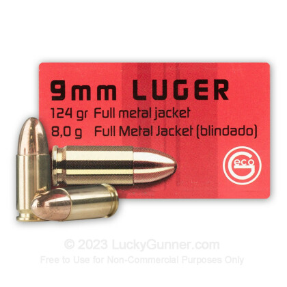 Image 2 of GECO 9mm Luger (9x19) Ammo