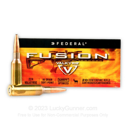 Image 2 of Federal .224 Valkyrie Ammo
