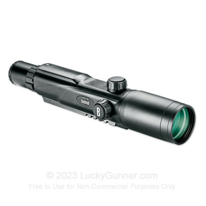 Large image of Bushnell Yardage Pro Rifle Scope and Rangefinder for Sale - 4-12x - 42mm - 204124 - Black Matte - In Stock at Luckygunner.com 