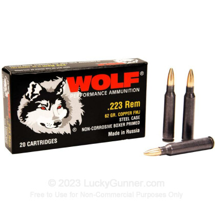 Image 1 of Wolf .223 Remington Ammo