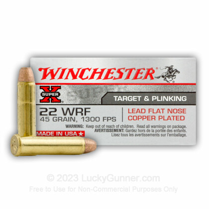Image 1 of Winchester .22 WRF (Winchester Rimfire) Ammo