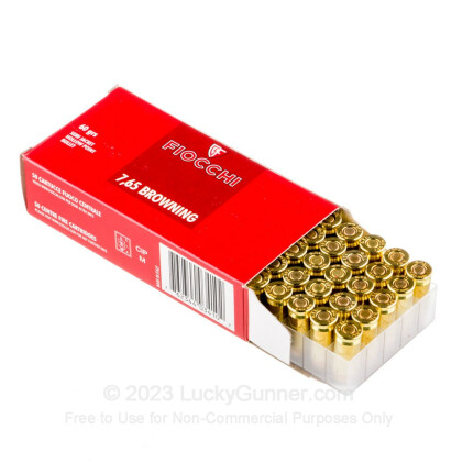Large image of Cheap 32 ACP Ammo For Sale - 60 Grain SJHP Ammunition in Stock by Fiocchi Classic  - 50 Rounds