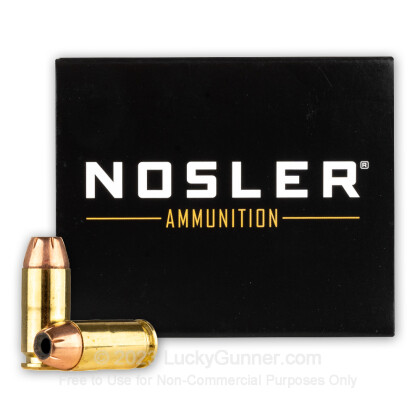Image 2 of Nosler Ammunition .40 S&W (Smith & Wesson) Ammo
