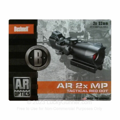 Large image of Rifle Scope For Sale - 2x - 32mm AR730232 - Red T-dot - Black Matte Bushnell Optics Rifle Scopes in Stock