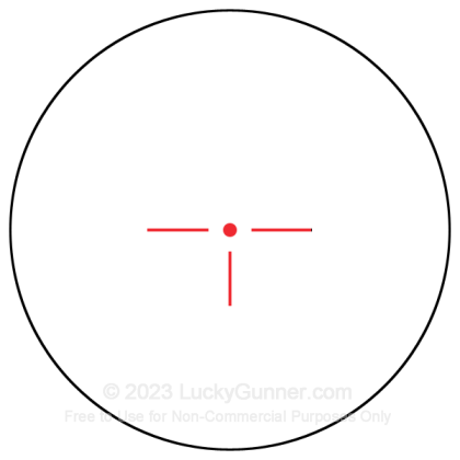 Large image of Rifle Scope For Sale - 1x - 32mm AR730132 - Red T-dot - Black Matte Bushnell Optics Rifle Scopes in Stock