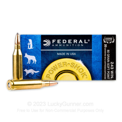 Image 2 of Federal .243 Winchester Ammo