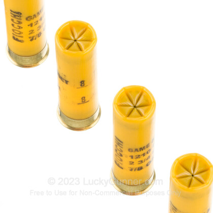 Large image of Cheap 20 Gauge Ammo For Sale - 2-3/4” 7/8oz. #8 Shot Ammunition in Stock by Fiocchi - 25 Rounds