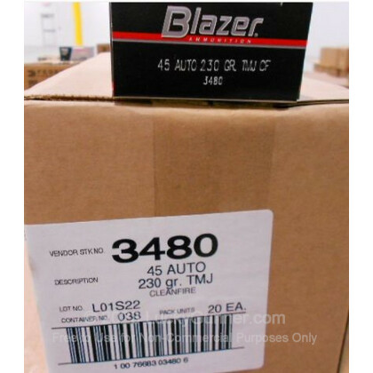 Image 3 of Blazer .45 ACP (Auto) Ammo