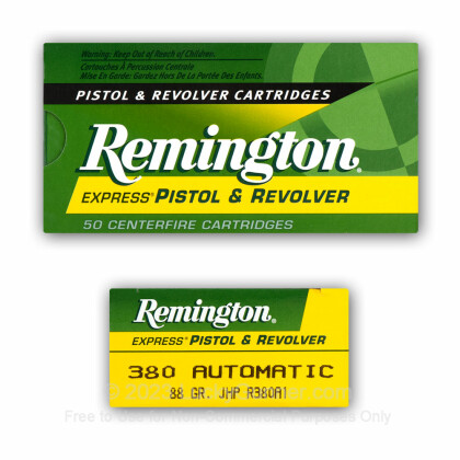 Image 6 of Remington .380 Auto (ACP) Ammo