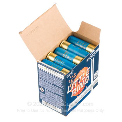 Large image of Cheap 12 Gauge Ammo For Sale - 2-3/4" 1 oz. #7-1/2 Shot Ammunition in Stock by Fiocchi Little Rino - 25 Rounds