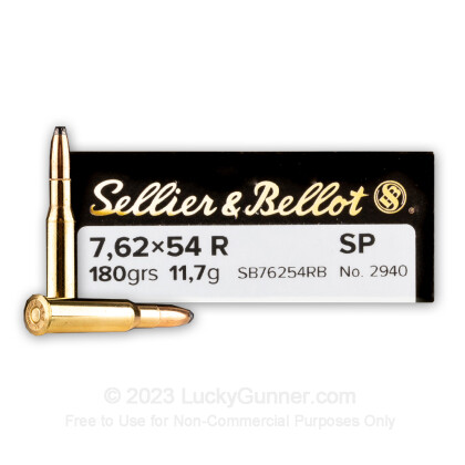Image 1 of Sellier & Bellot 7.62x54r Ammo