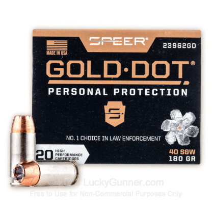 Image 2 of Speer .40 S&W (Smith & Wesson) Ammo