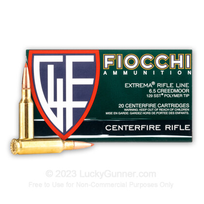 Image 2 of Fiocchi 6.5mm Creedmoor Ammo