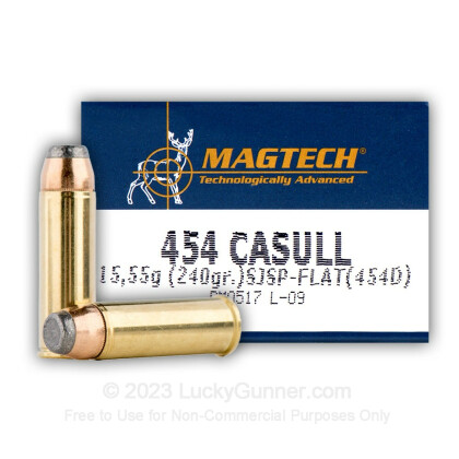 Image 1 of Magtech 454 Casull Ammo