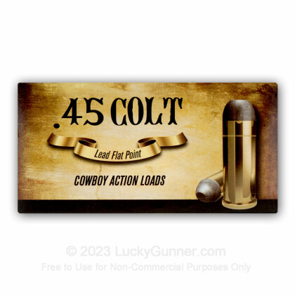 Image 2 of Aguila .45 Long Colt Ammo