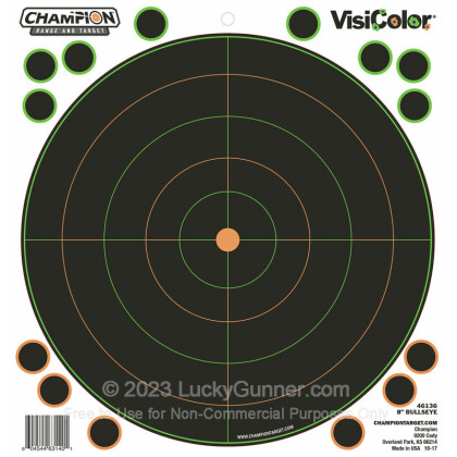 Large image of Adhesive VisiColor Targets For Sale - 5 - 9" x 9" Targets - Champion Targets For Sale