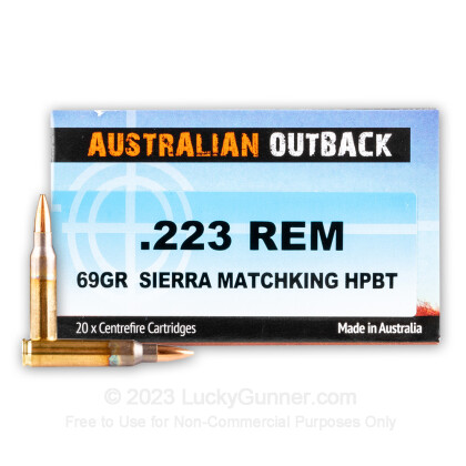 Image 1 of Australian Outback .223 Remington Ammo