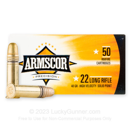 Image 2 of Armscor .22 Long Rifle (LR) Ammo