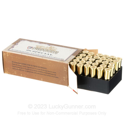 Large image of Cheap 38 Special Ammo For Sale - 158 Grain LFN Ammunition in Stock by Fiocchi - 50 Rounds