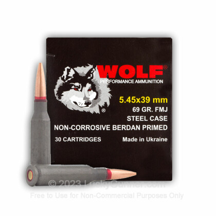 Image 3 of Wolf 5.45x39 Russian Ammo
