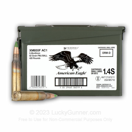 Image 13 of Federal 5.56x45mm Ammo