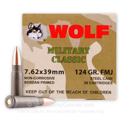 Image 2 of Wolf 7.62X39 Ammo