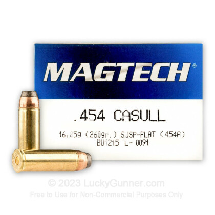 Image 1 of Magtech 454 Casull Ammo