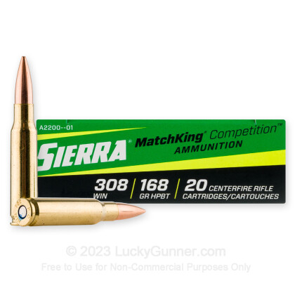 Image 1 of Sierra Bullets .308 (7.62X51) Ammo
