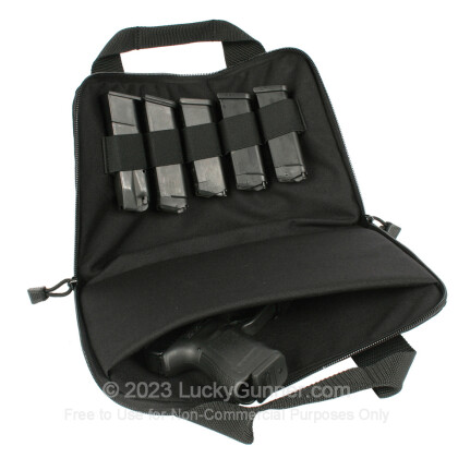 Large image of Pistol Case - Magazine Straps - Medium - Blackhawk - Black For Sale