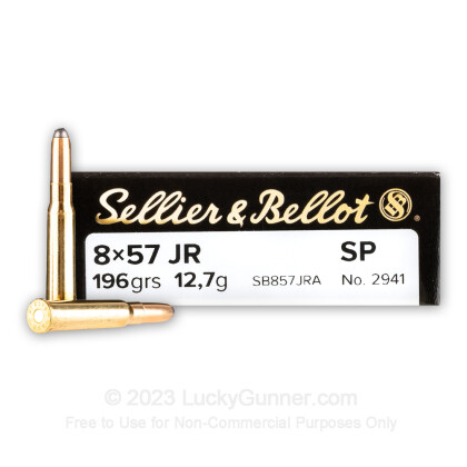 Image 1 of Sellier & Bellot 8x57mm JR (Rimmed Mauser) Ammo