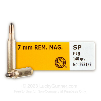 Image 2 of Sellier & Bellot 7mm Remington Magnum Ammo