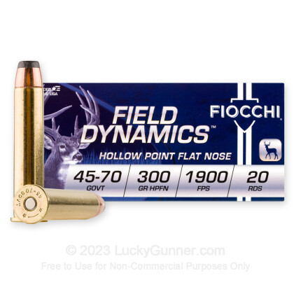 Image 1 of Fiocchi 45-70 Ammo