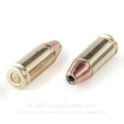 Large image of Cheap 9mm Luger Ammo For Sale - +P 115 Grain JHP Ammunition in Stock by Black Hills - 20 Rounds