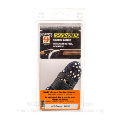 Large image of Hoppe's BoreSnakes for Sale - 410 Bore - Hoppe's BoreSnake For Sale