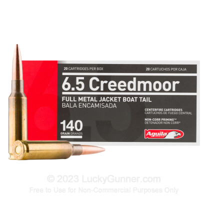 Image 2 of Aguila 6.5mm Creedmoor Ammo