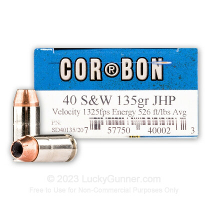 Image 1 of Corbon .40 S&W (Smith & Wesson) Ammo
