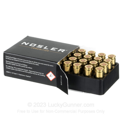Image 3 of Nosler Ammunition 10mm Auto Ammo