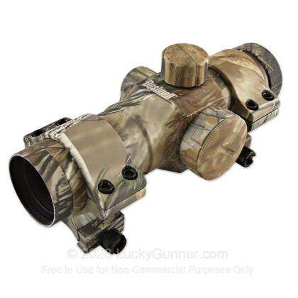 Large image of Rifle Scope For Sale - Trophy Red Dot - 730131APG - 6 MOA Red Dot - Realtree AP Bushnell Optics Rifle Scopes in Stock